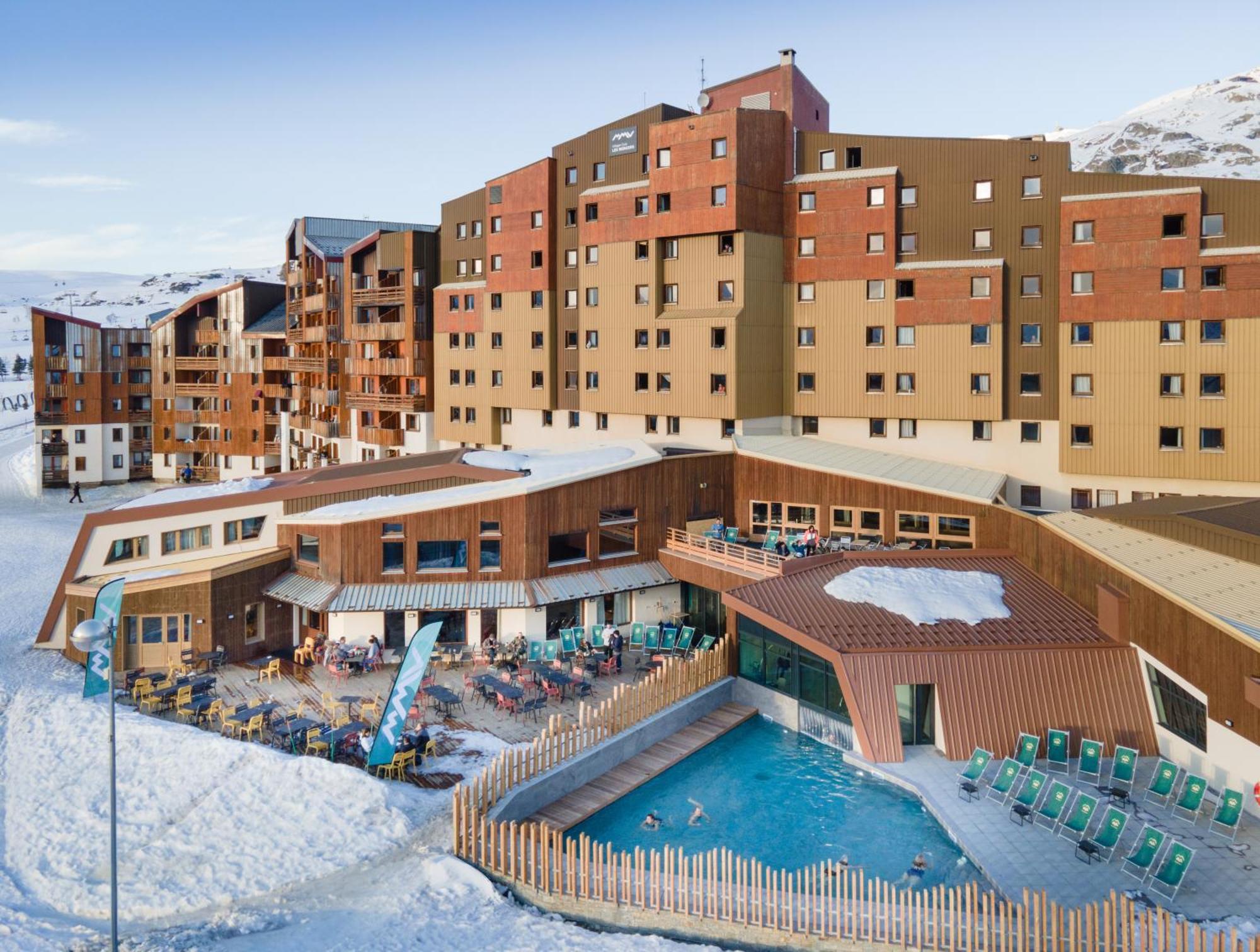 Hotel Club Mmv Les Bergers **** Alpe d'Huez Ngoại thất bức ảnh