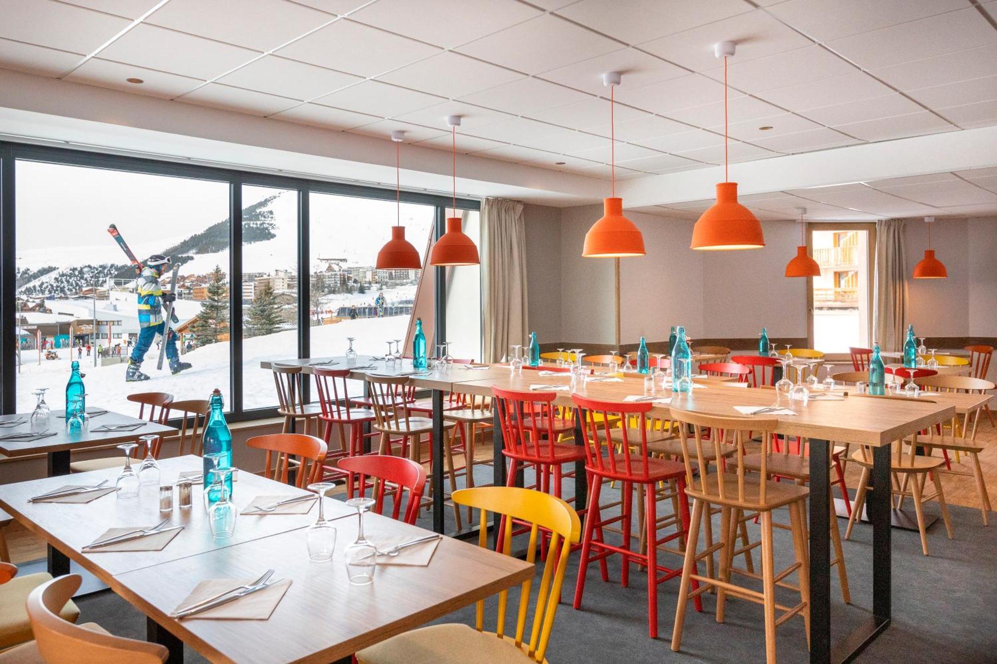 Hotel Club Mmv Les Bergers **** Alpe d'Huez Ngoại thất bức ảnh
