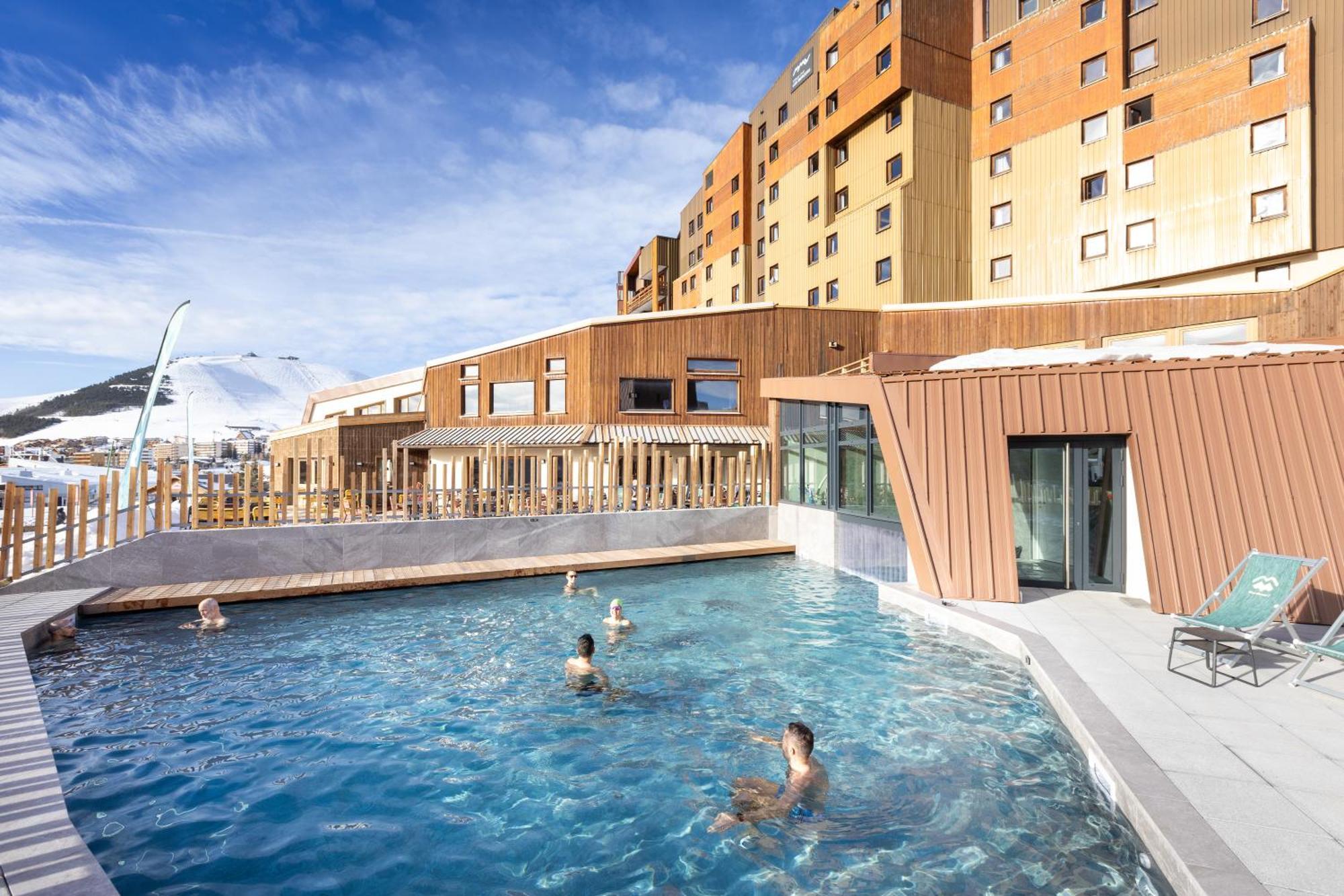 Hotel Club Mmv Les Bergers **** Alpe d'Huez Ngoại thất bức ảnh