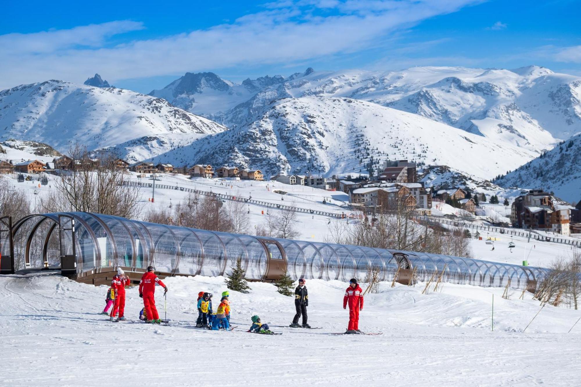 Hotel Club Mmv Les Bergers **** Alpe d'Huez Ngoại thất bức ảnh