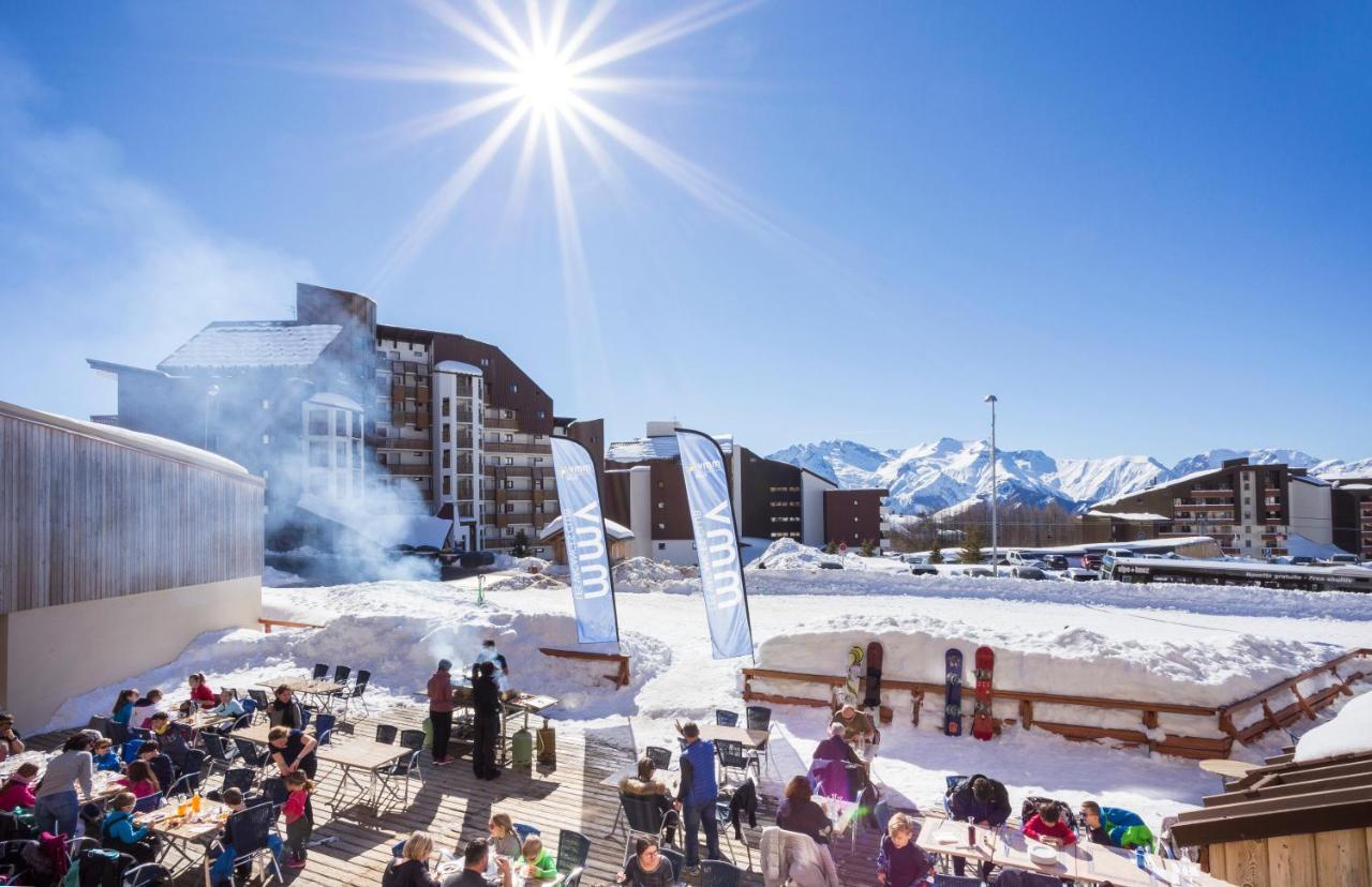 Hotel Club Mmv Les Bergers **** Alpe d'Huez Ngoại thất bức ảnh